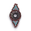 MIYUKI & TOHO Handmade Japanese Seed Beads Links SEED-E004-G14-1