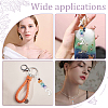 20Pcs Chakra Theme Natural Gemstone Pendant Decorations HJEW-BBC0001-01-6