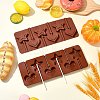 2Pcs Heart & Star DIY Food Grade Silicone Molds SIL-CJ0002-17-5