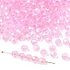 Eco-Friendly Transparent Acrylic Beads PL642-10-1