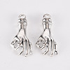 Tibetan Style Alloy Pendants LS-X-TIBE-N010-55AS-RS-1