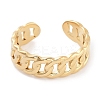 304 Stainless Steel Open Cuff Rings RJEW-K273-06G-2