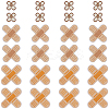 24Pcs 3 Styles Adhesive Bandage Shape Medical Theme Non-Woven Fabrics Computerized Embroidery Cloth Iron on/Sew on Patches PATC-CY0001-34-1