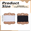4Pcs 2 Colors 2 Yards Polyester Floral Lace Trims OCOR-LP0001-95-2