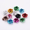 Aluminum Rose Flower FALUM-AF15mm-M-2