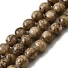 Natural Striped Stone Beads Strands G-D315-A01-03-10mm-2