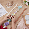 6Pcs 3 Colors PU Leather Bow Storage Wall Pendant Decoration HJEW-OC00105-3