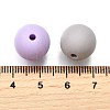 Frosted Opaque Acrylic Beads OACR-S071-03C-3