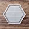 DIY Hexagon Tray Display Decoration Silicone Molds X-DIY-G067-05C-2