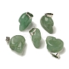Natural & Synthetic Mixed Gemstone Pendants G-Z067-02P-01-3
