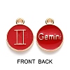 Alloy Enamel Pendants ENAM-SZ0001-28B-I-2
