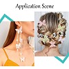 48Pcs 8 Colors Single Color 3-Layer Fibre Tulle Ornament Accessories FIND-SC0005-73-5