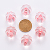 Transparent Acrylic Beads TACR-S154-19A-26-3