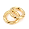 Brass Closed Jump Rings KK-D257-01G-10-2
