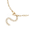 2.5MM 304 Stainless Steel Paperclip Chain Slider Necklace Making AJEW-JB01407-4