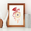 US 1 Pc PET Hollow Out Drawing Painting Stencils DIY-FG0005-14C-4