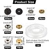 120Pcs 6 Style Tibetan Style Alloy Spacer Beads KK-NB0001-54-5