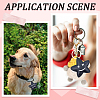 4Pcs 4 Styles Imitation Leather Pendants FIND-CL0001-25-5