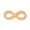 Golden Plated 304 Stainless Steel Charms STAS-K286-03L-G-1