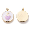 Brass Pendants LS-ZIRC-I044-01C-2