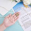 Natural Rose Quartz Chips Beaded Chains CHC-SZ0001-62L-3