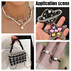 White & Black Series Glass Seed Beads SEED-GO0001-03-7