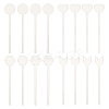 24Pcs 4 Style Transparent Acrylic Stirring Rods AJEW-FG0003-16-1