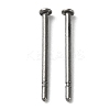 Titanium Stud Earring Findings X-FIND-R096-02A-P-1