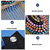 2Pcs Fashionable Tassel Epaulettes AJEW-PH0003-82-6