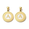 Ion Plating(IP) 304 Stainless Steel Pendants STAS-I204-A-G-1