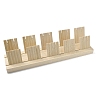 2-Slot Wooden Earring Display Card Stands LS-EDIS-R027-01B-02-4