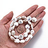 Natural Keshi Pearl Beads Strands PEAR-S018-03C-6