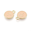 Alloy and Enamel Charms ENAM-T021-28G-2