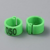 Plastic Poultry Leg Identification Bands AJEW-WH0415-99E-2