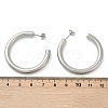 202 Stainless Steel Stud Earring EJEW-C131-02P-5