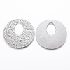 Non-Tarnish 304 Stainless Steel Pendants STAS-H416-51P-2