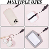 DIY Electronic Stylus & Lighter Silicone Oval Holder Neck Lanyard Making Kit FIND-CP0002-38-6