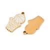 304 Stainless Steel Enamel Pendants STAS-Z190-07G-04-2
