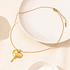 201 Stainless Steel Melting Heart Pendant Necklaces FS-WG515A3-02-1