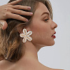 Flower Natural Shell Stud Earrings FS-WGD51F7-01-1
