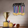 Fashion Iron Medal Hanger Holder Display Wall Rack ODIS-WH0021-401-6