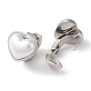 304 Stainless Steel Hoop Earrings LS-EJEW-A110-01P-3