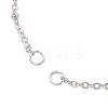 304 Stainless Steel Cable Chain and Satellite Chain Bracelet Making AJEW-JB01480-2