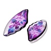 4Pcs 4 Styles Transparent Epoxy Resin Pendants RESI-B032-02E-2