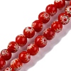 Handmade Millefiori Lampwork Beads Strands LAMP-G164-02B-1