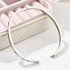 304 Stainless Steel Rhinestone Bangles for Women BJEW-Z092-05P-4