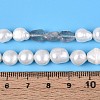 Natural Labradorite Nuggets & Natural Cultured Freshwater Pearl Beads Strands PEAR-N023-01A-17-5