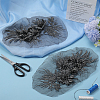 3D Flower Lace Appliques DIY-WH0430-459A-4