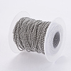 Tarnish Resistant 304 Stainless Steel Ball Chains CHS-F005-04P-A-3