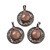 Synthetic Goldstone Pendants G-Q158-03A-R16-1